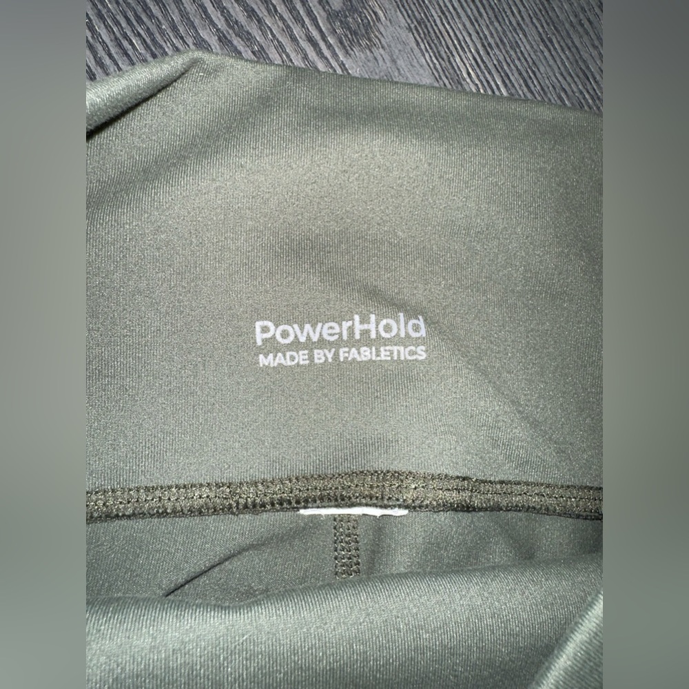 Green Fabletics Power Hold Compression Leggings S… - image 4